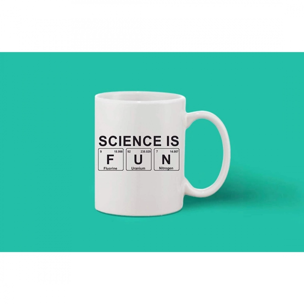 Printed Ceramic Coffee Mug - 1 Pieces, White, 11oz - Image 2
