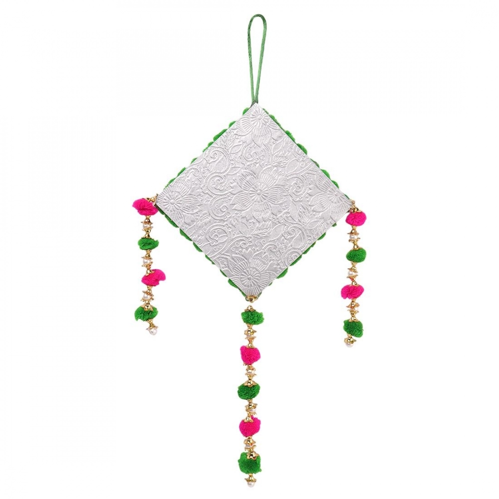 Pompom Hanging Handmade Wall Art - Image 2
