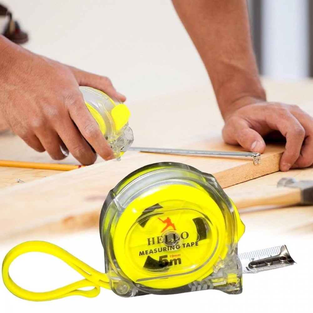 Professional Measuring Tape_5 Meter (Color: Assorted) - Image 3