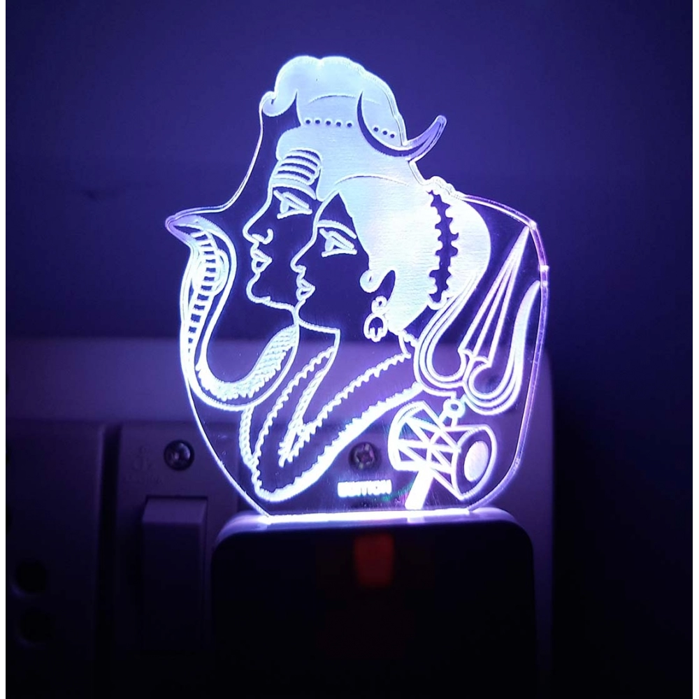 Shivan Parvathi AC Adapter Night Lamp - Image 3