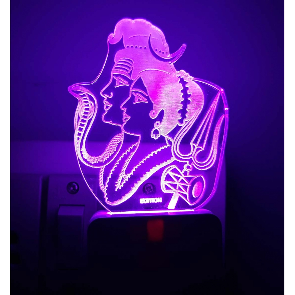 Shivan Parvathi AC Adapter Night Lamp - Image 4