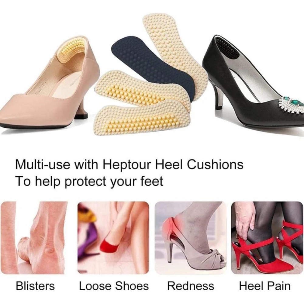 Pack Of_3 Silicone 4d Heel Liner 1 Pairs Cushions Insoles (Assorted) - Image 4